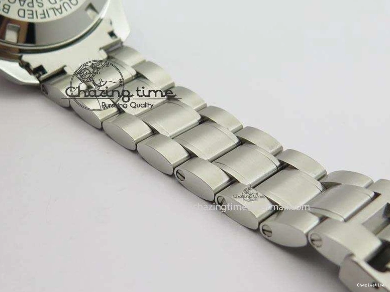 0118 Speedmaster MoonWatch  Apollo 16 Black Dial On SS Bracelet Supportive 8231